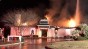 горит мечеть в Техасе