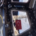 флаг Турции в космосе