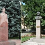 памятники Дзержинскому и Давыдову